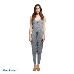 Micaela Greg Knit Jumpsuit, Blue Marl size S